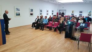 Zaključno srečanje DEKD in TKD, nagovor generalnega direktorja ZVKDS Jerneja Hudolina (Foto Špela Kranjc)